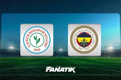 CANLI | Çaykur Rizespor - Fenerbahçe maçı ne zaman, saat kaçta hangi kanalda? (Muhtemel 11'ler)