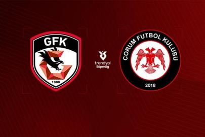 CANLI | Gaziantep FK - Çorum FK