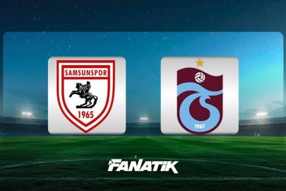 CANLI | Samsunspor - Trabzonspor maçı Canlı Anlatım - Samsunspor - Trabzonspor maçı kadrosu, skoru ve istatistikleri